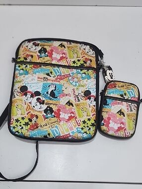 Disney Parks Crossbody Bag And Wristlet